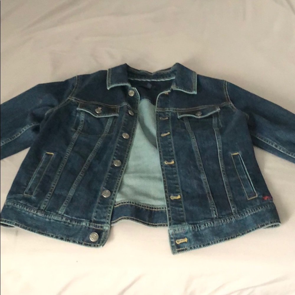 Talbots women’s jean jacket size small